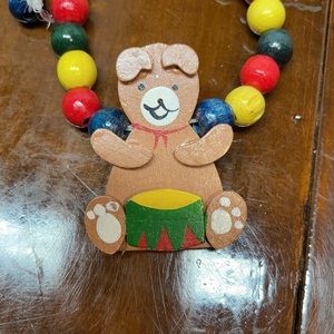 Seven Bags of Beaded Garland with Bears